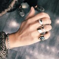 ring δαχτυλιδι ασημενιο silver minimal ζιρκόν